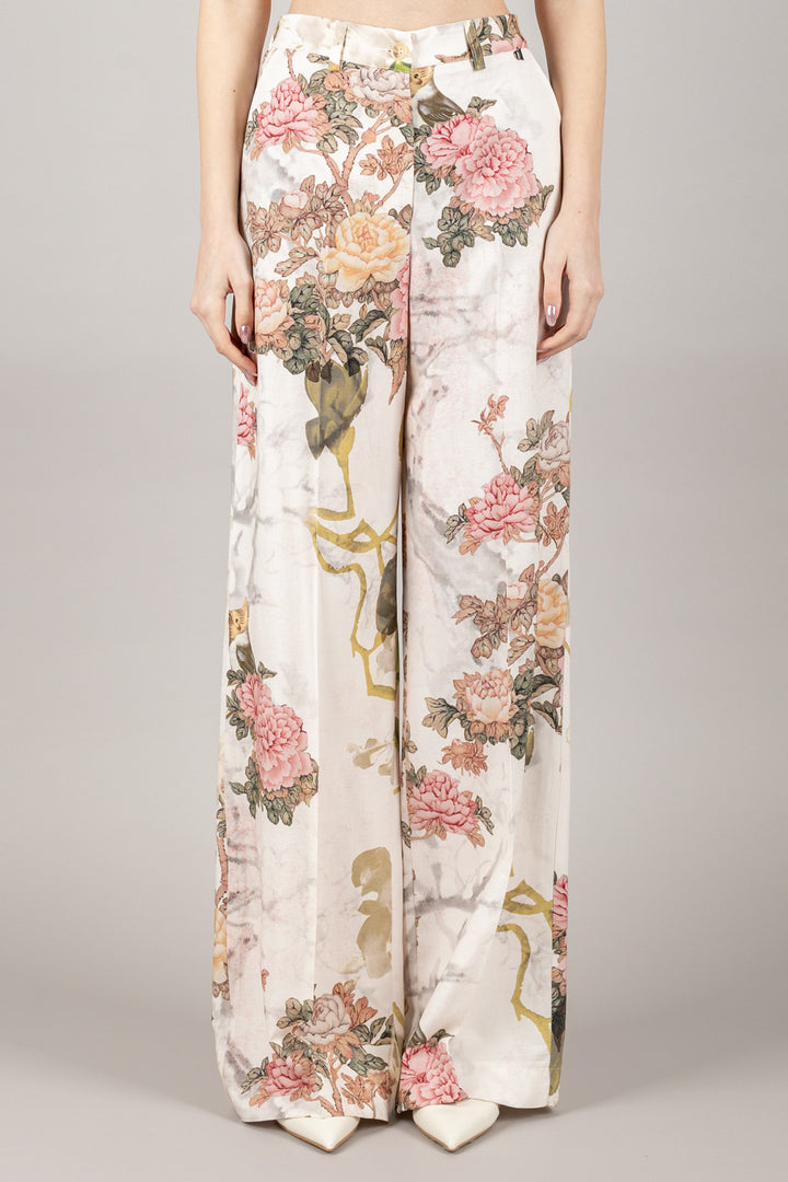 DIXIE - JCZUWSC/PDHDWSC - COMPLETO FLOREALE GIACCA E PANTALONE
