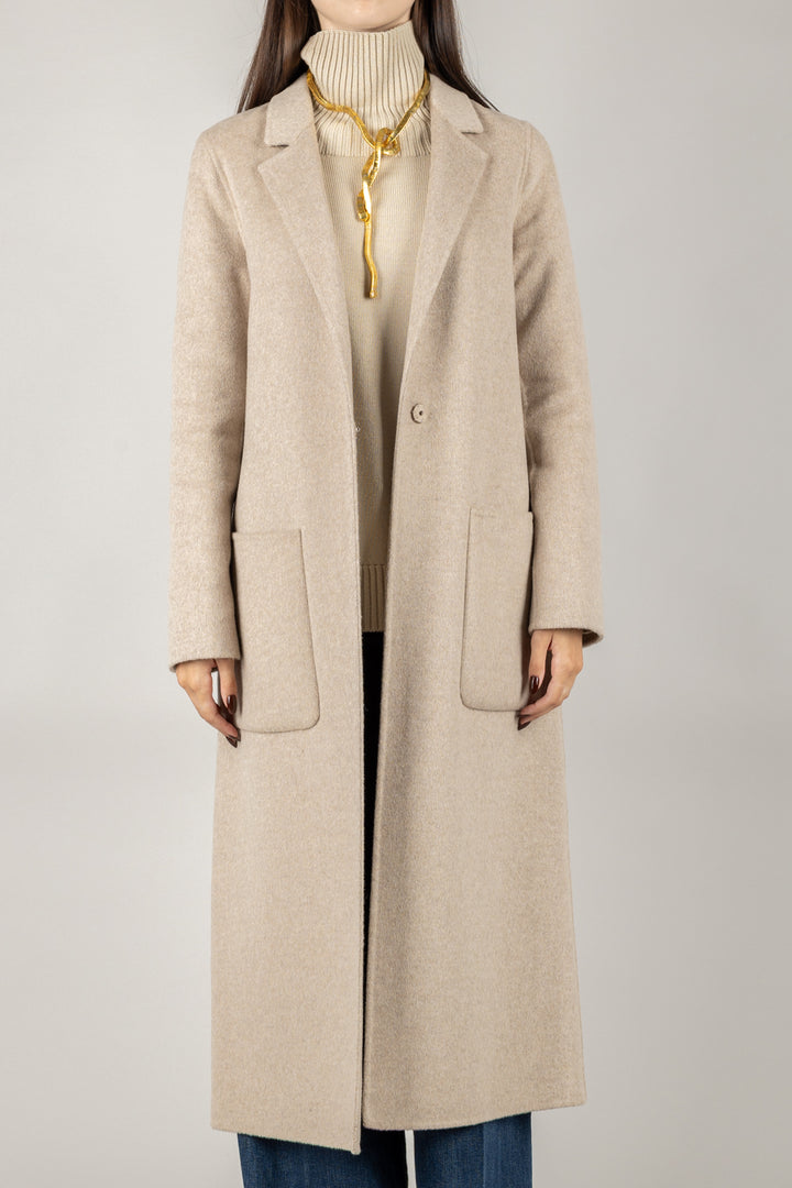VICOLO - TF0002 - CAPPOTTO LUNGO CON TASCHE