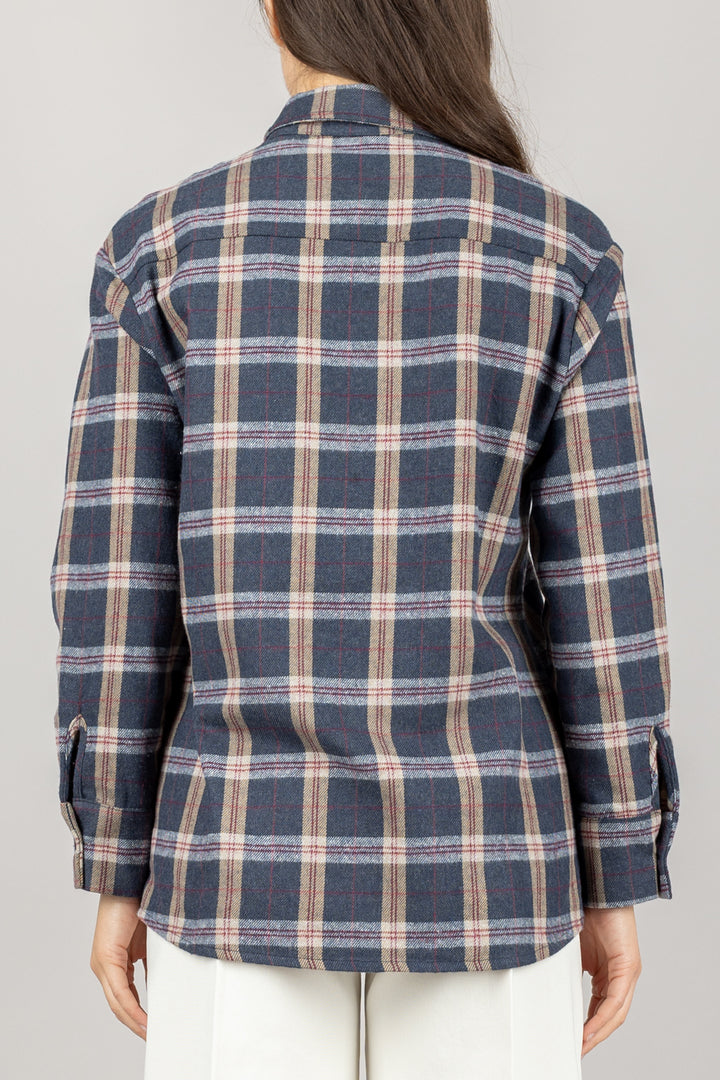 TENSIONE IN - 26C1315 - CAMICIA CHECK IN FLANELLA