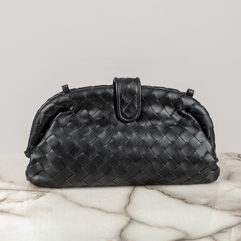 STORY -  BORSA CLUTCH EFFETTO INTRECCIATO