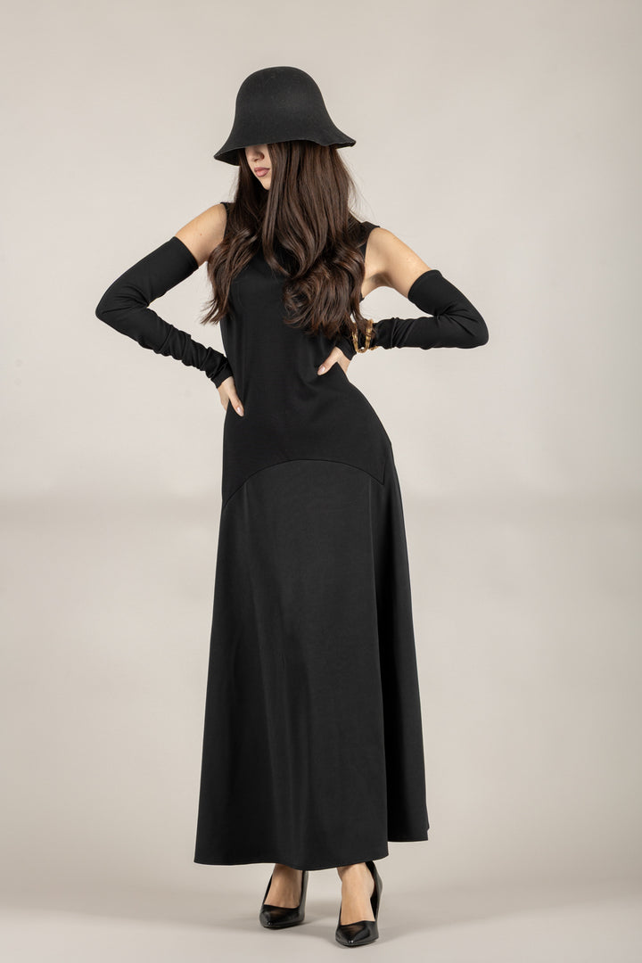 IMPERIAL - AFRBKXN - ABITO LUNGO SVASATO CON MANICOTTI