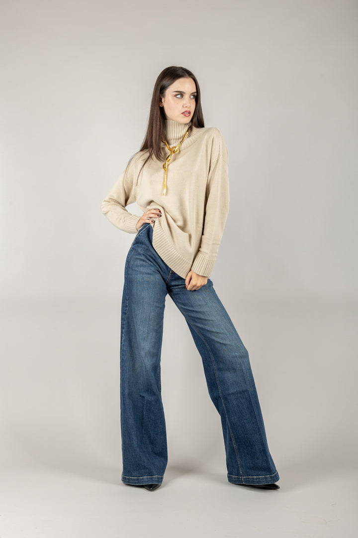 MM MaxMara - 2526366128600 - MAGLIA A COLLO ALTO MINO