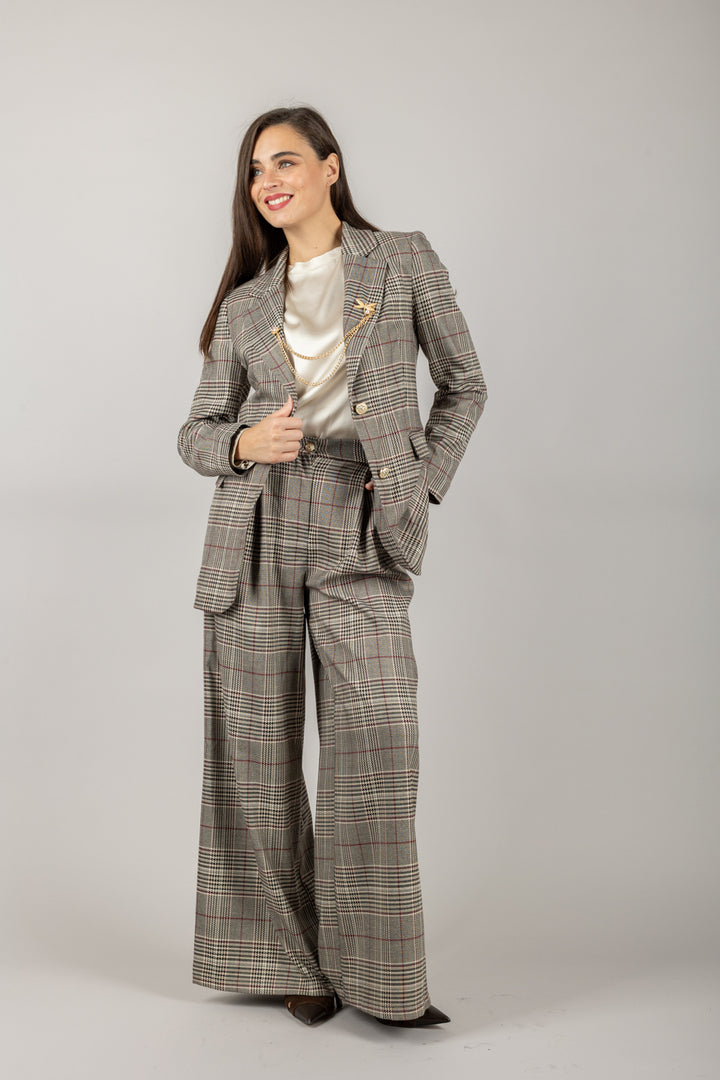 TENSIONE IN - 26P1130 - PANTALONE CON PINCES