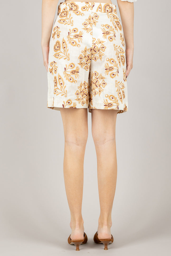 TENSIONE IN - P50121AT - SHORTS FANTASIA CON CINTA