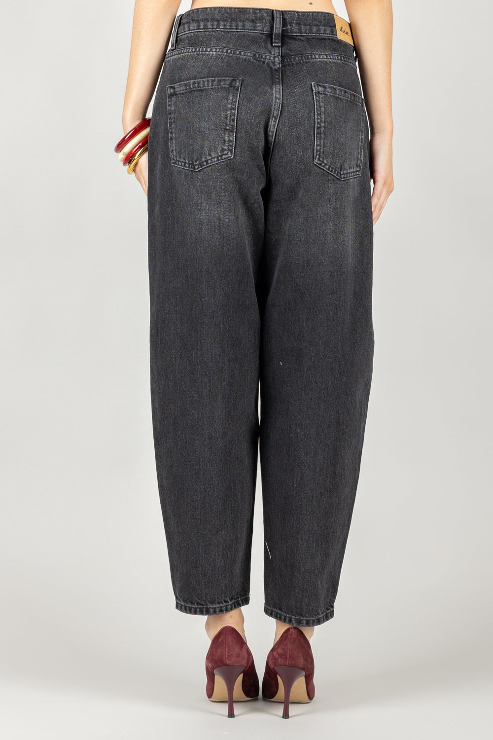 DIXIE - P515Y066A - JEANS BARREL CROP