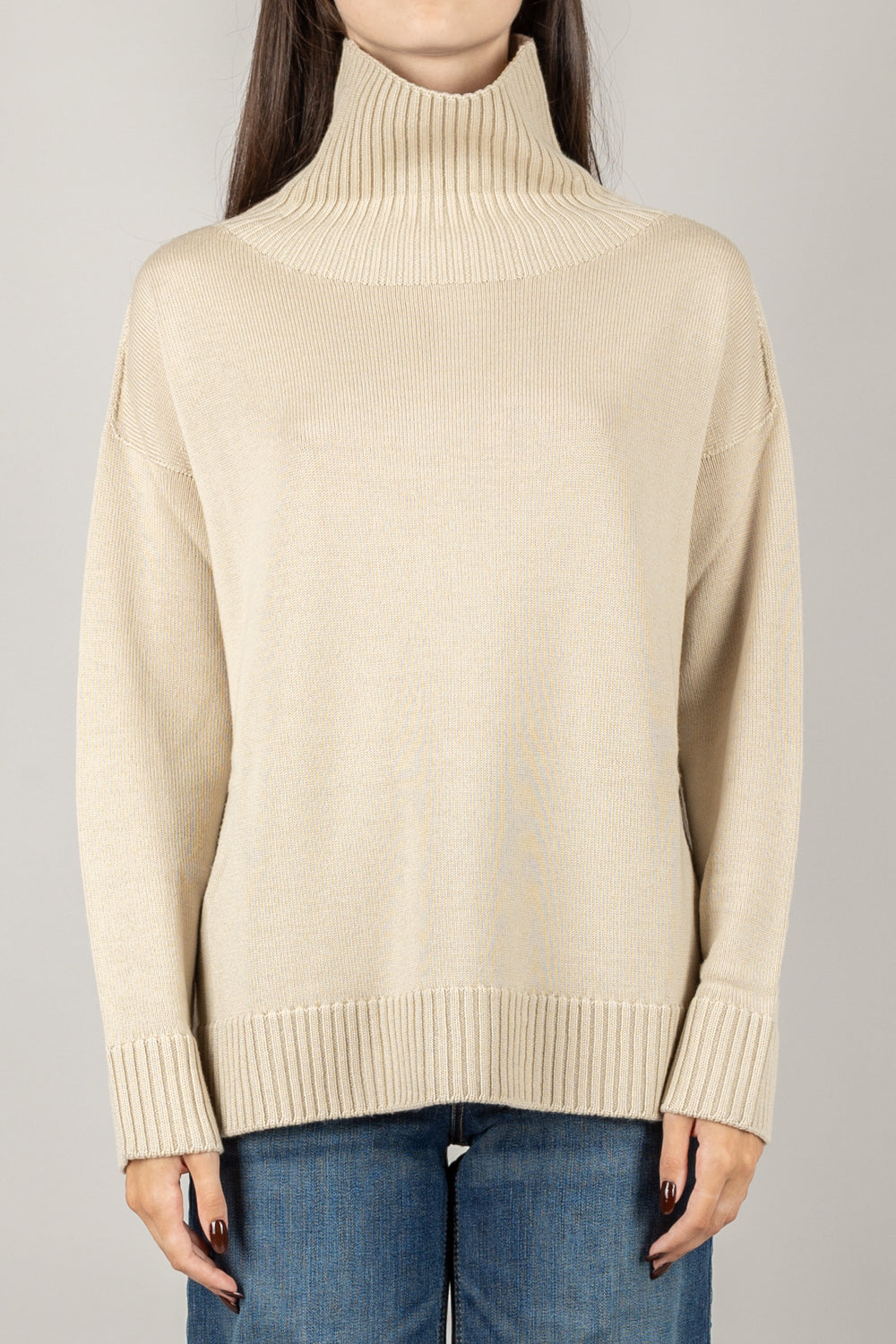 MM MaxMara - 2526366128600 - MAGLIA A COLLO ALTO MINO