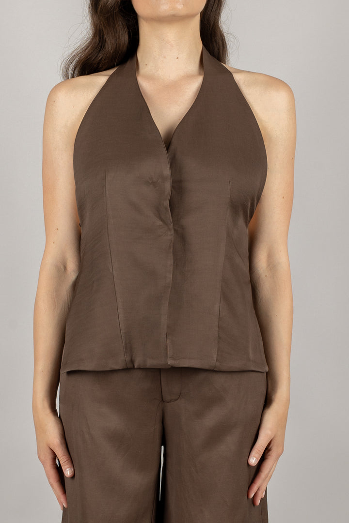 DIXIE - L945W020 - GILET A INCROCIO