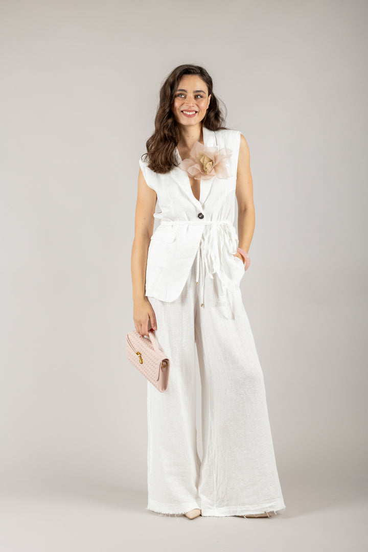 TENSIONE IN - S25PE22 - PANTALONE CON COULISSE
