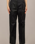 VICOLO - TAB1900 - PANTALONE GAMBA DRITTA CON PINCES NERO