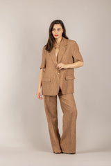 VICOLO - TAB1730 - PANTALONE TABACCO