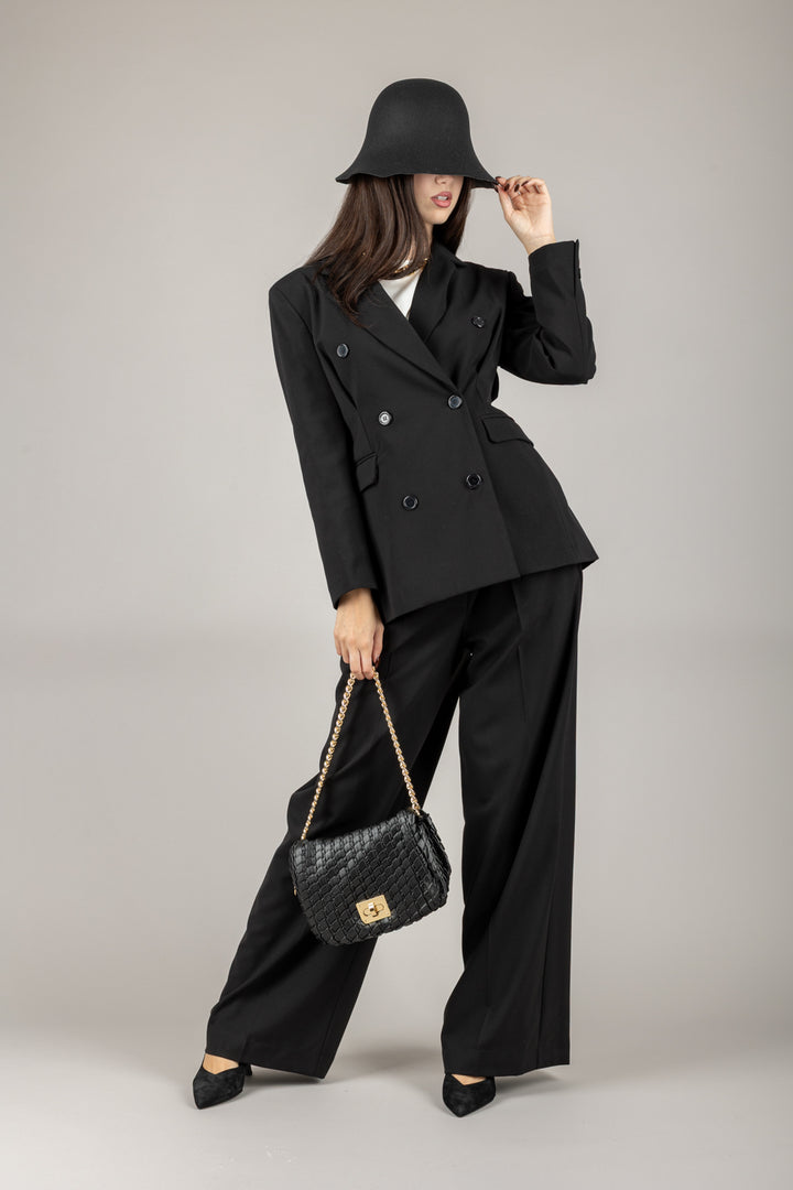 DIXIE - PCHSYIC - PANTALONE PALAZZO CON PINCES