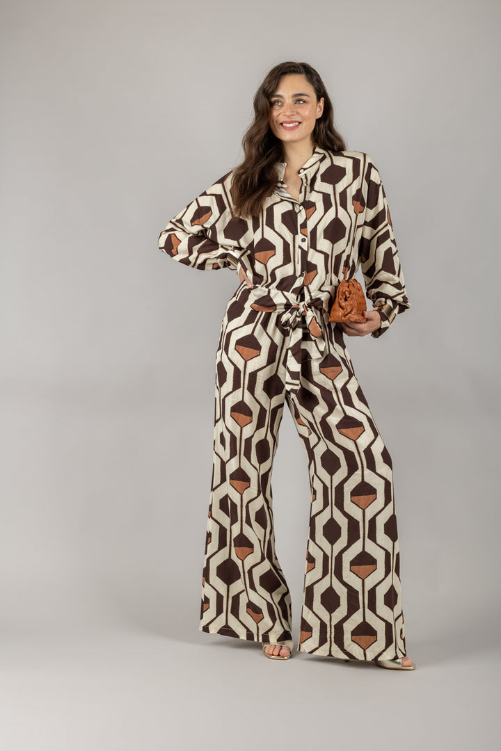 TENSIONE IN - VQ1234 - PANTALONE FANTASIA