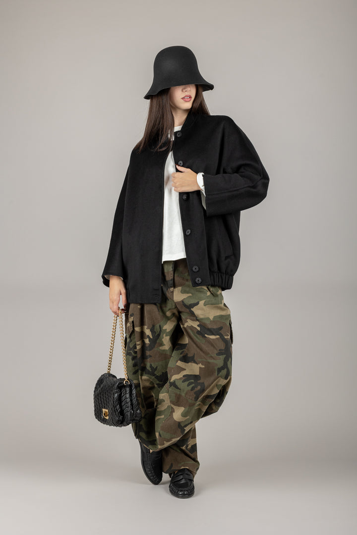 TENSIONE IN - 37686 - PANTALONE CARGO CAMOUFLAGE
