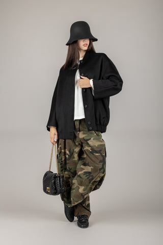 TENSIONE IN - 37686 - PANTALONE CARGO CAMOUFLAGE
