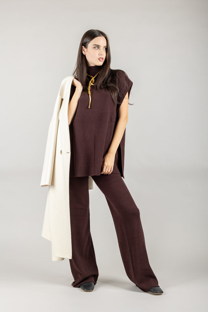KONTATTO - 3M0843CN - PANTALONE IN MAGLIA