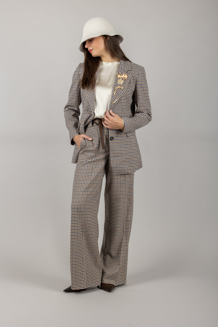 TENSIONE IN - 26P1125 - PANTALONE CON CINTURA