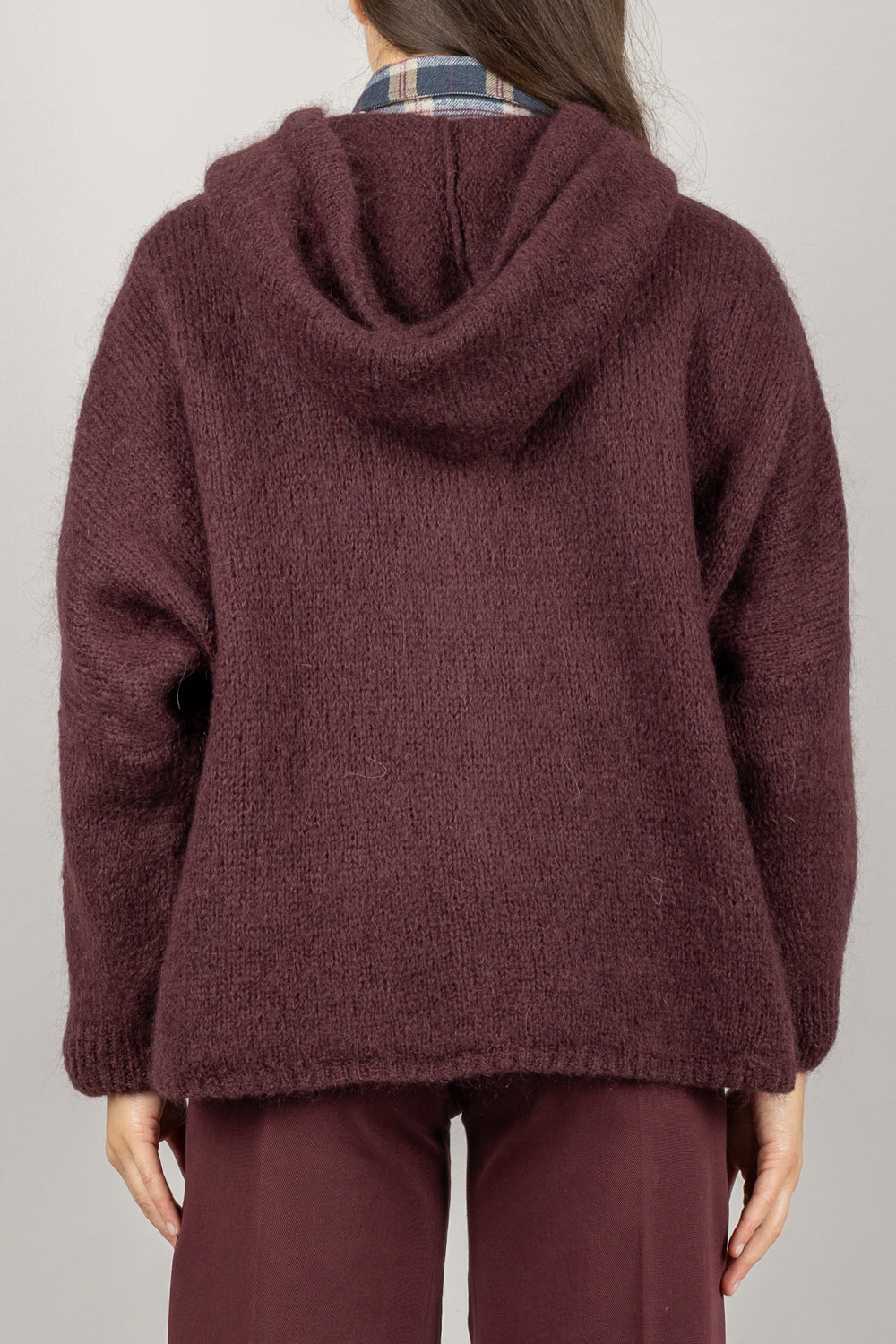 DIXIE - M277Y237 - FELPA MOHAIR CON CAPPUCCIO