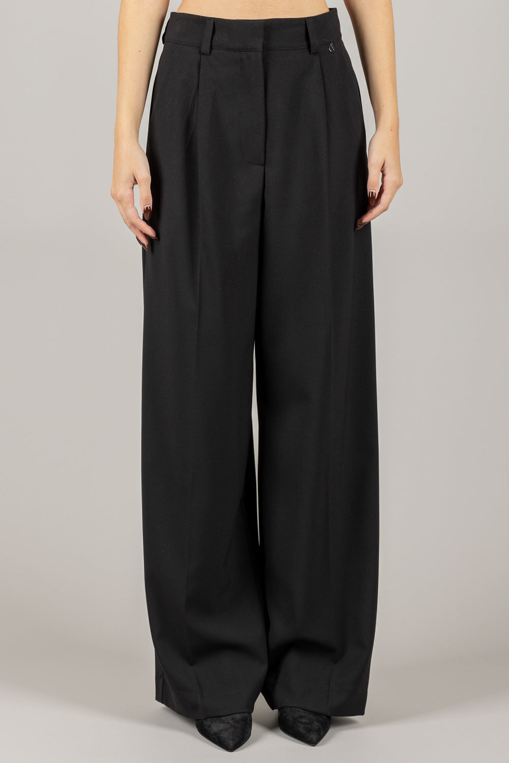 DIXIE - PCHSYIC - PANTALONE PALAZZO CON PINCES