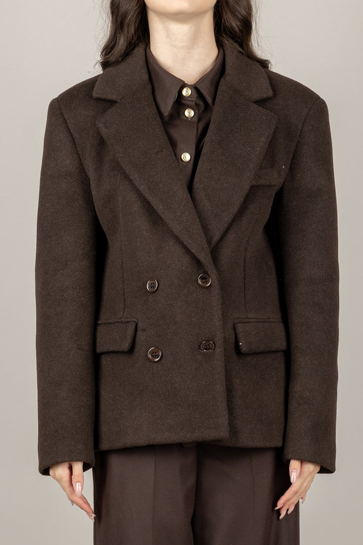 TENSIONE IN - 26B1365 - GIACCA DRITTA DOPPIO PETTO