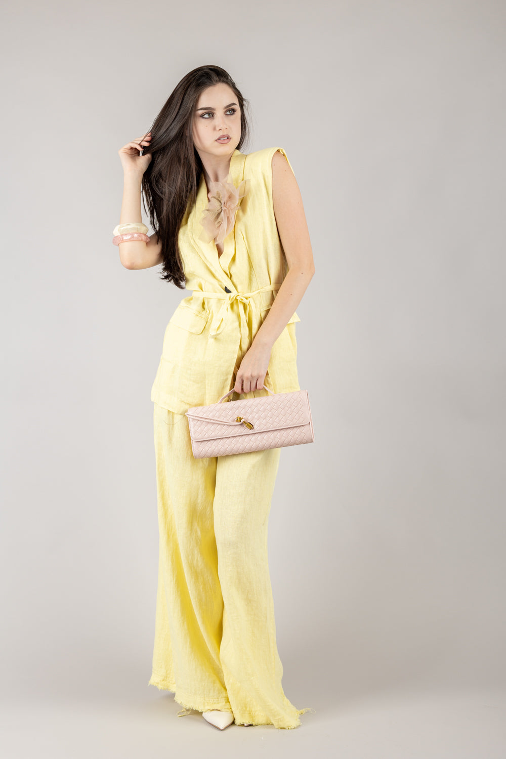 TENSIONE IN - S25PE22 - PANTALONE CON COULISSE