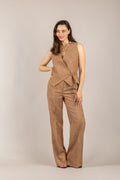 VICOLO - TAB1728 - GILET TABACCO