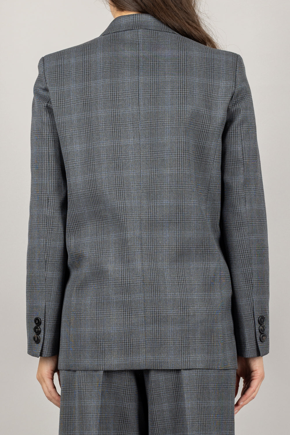 VICOLO - TF1741 - GIACCA DOPPIO PETTO MINI CHECK