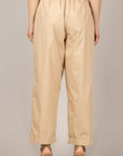 TENSIONE IN - 26P4936 - PANTALONE A GAMBA DRITTA CON RISVOLTO SAFARI