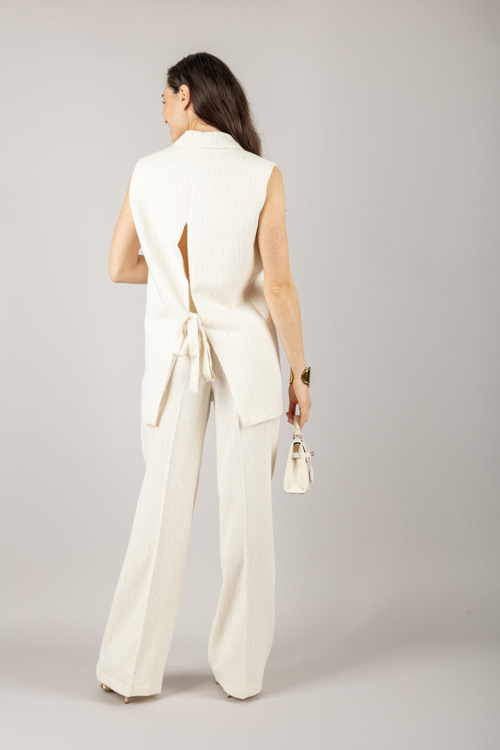 VICOLO - TD2031 - PANTALONE A PALAZZO