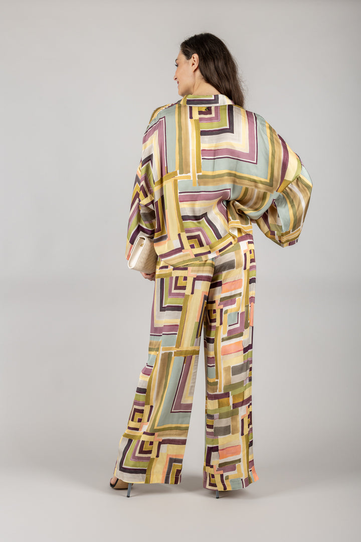 DIXIE - CERFWTG - CAMICIA FANTASIA MANICA CORTA