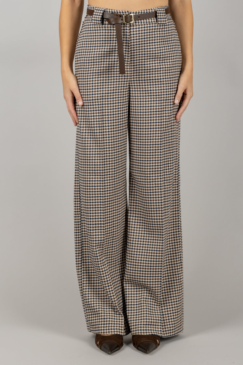 TENSIONE IN - 26P1125 - PANTALONE CON CINTURA