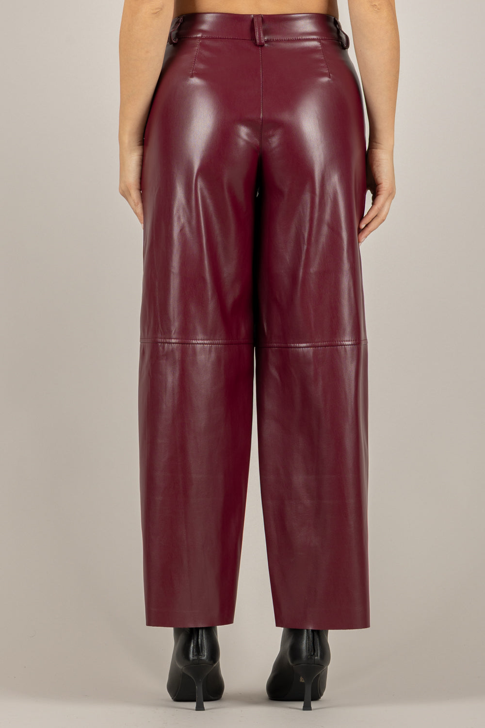 TENSIONE IN - 225216 - PANTALONE ECOPELLE GAMBRA DRITTA