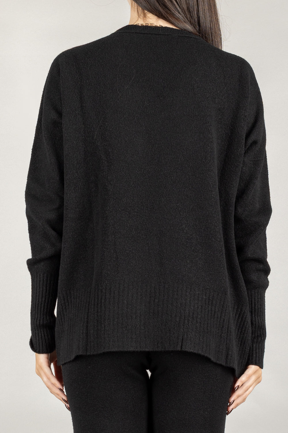 KONTATTO - 3M0842CN - MAGLIA SCOLLO A V OVER