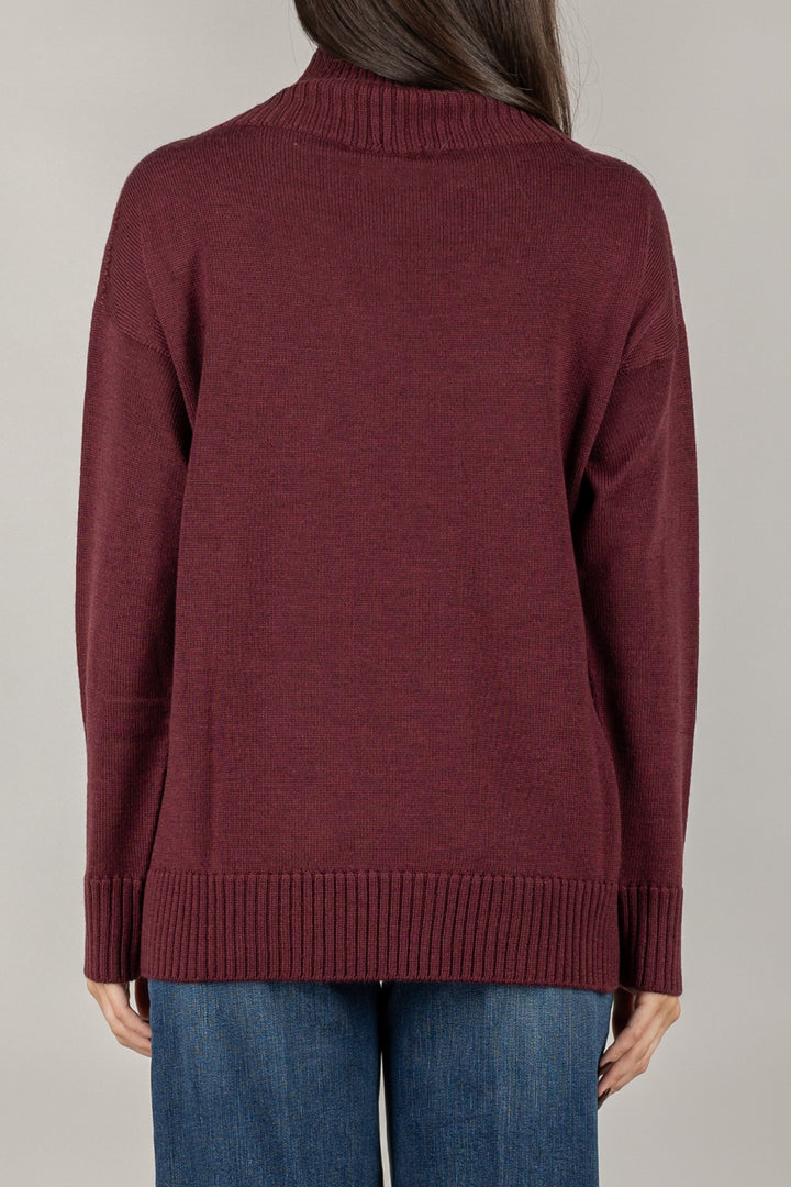 MM MaxMara - 2526366128600 - MAGLIA A COLLO ALTO MINO