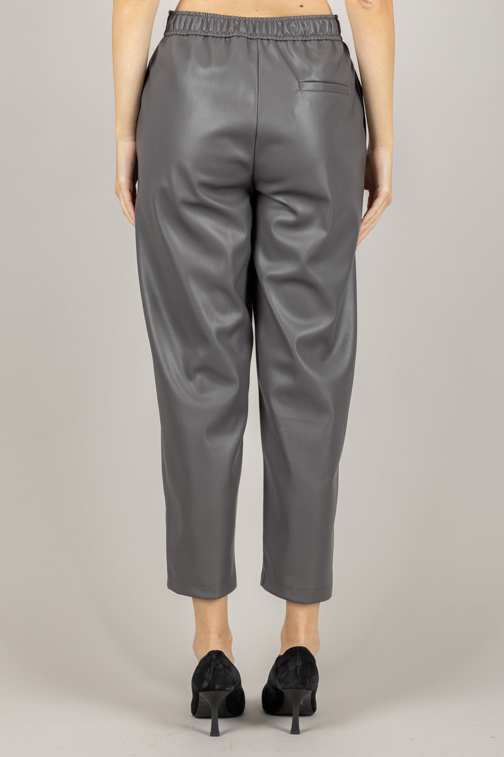 VICOLO - TF1679 - PANTALONE ECOPELLE CARROT