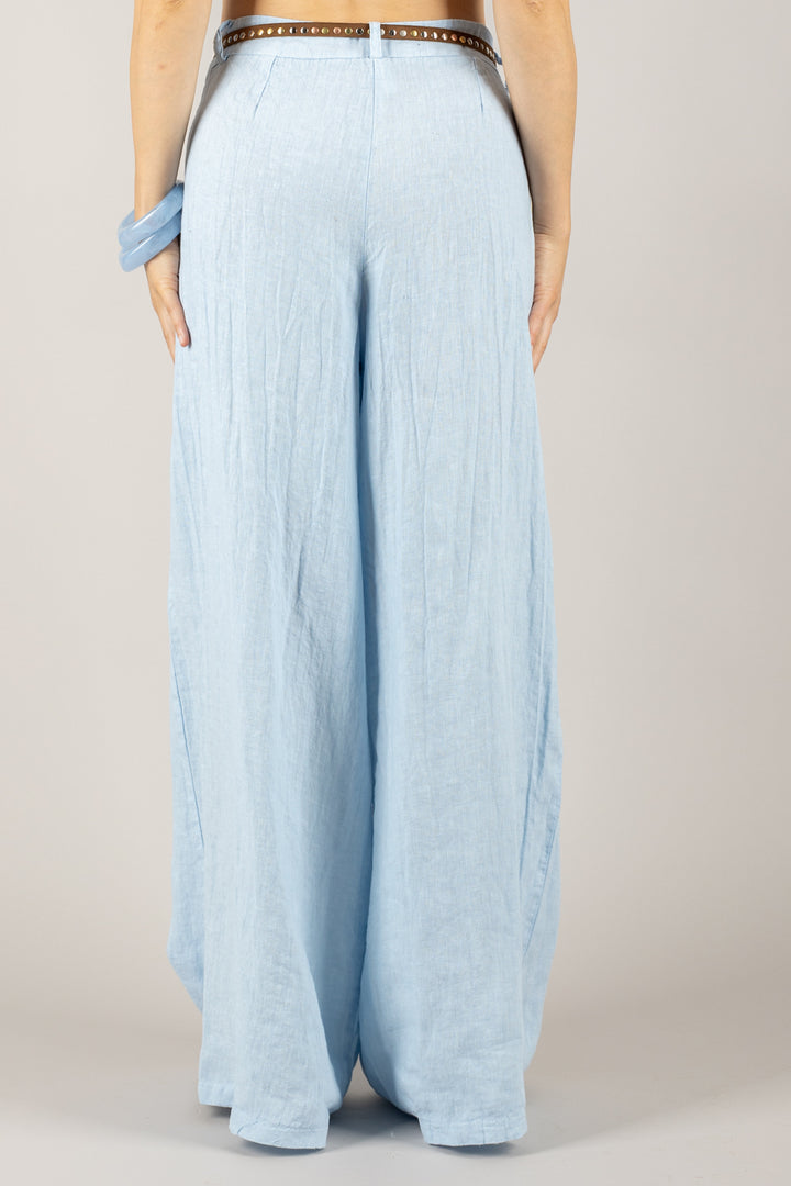 TENSIONE IN - S25PE21 - PANTALONE CON CINTA