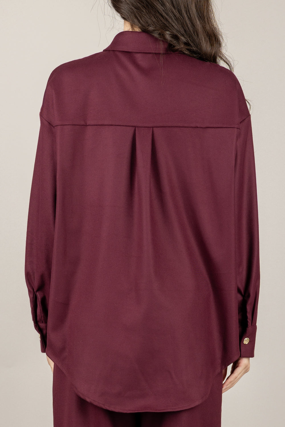 TENSIONE IN - 26C1361 - CAMICIA BOTTONI GIOIELLO CON TASCHINO