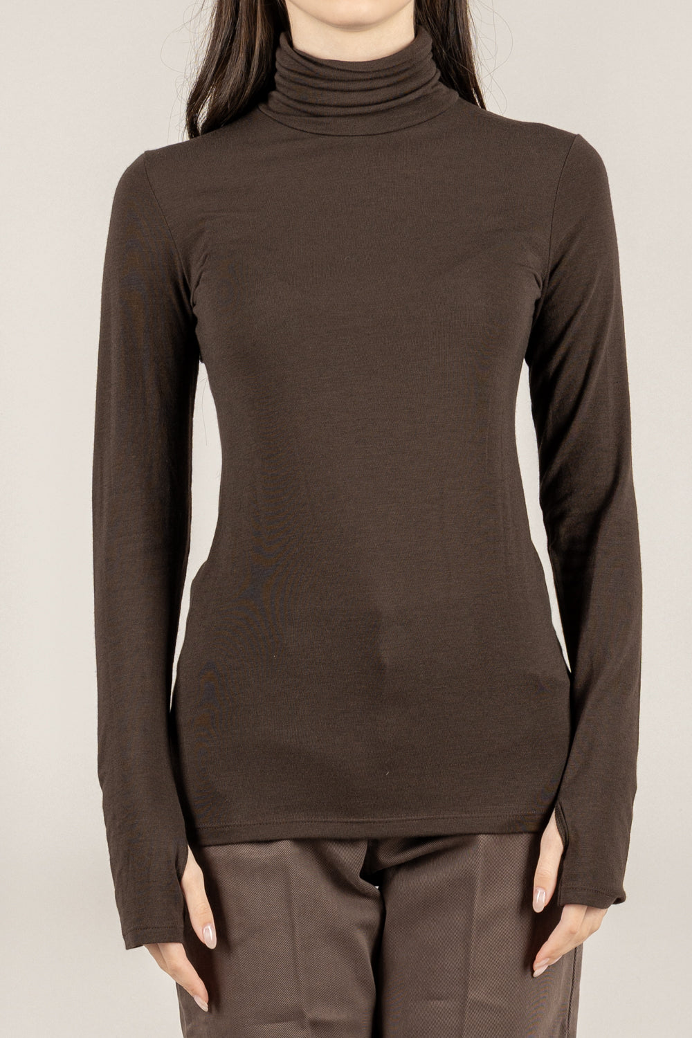 VICOLO - UF0201 - MAGLIA BASIC COLLO ALTO