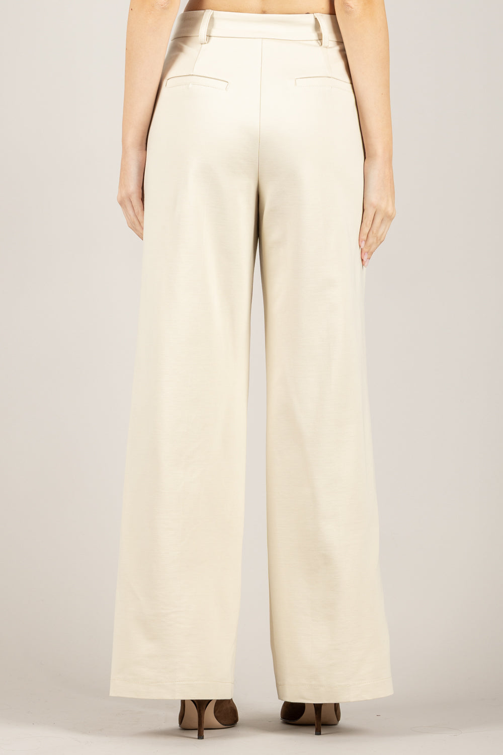 TENSIONE IN - 26P1305 - PANTALONE PALAZZO PUNTO MILANO