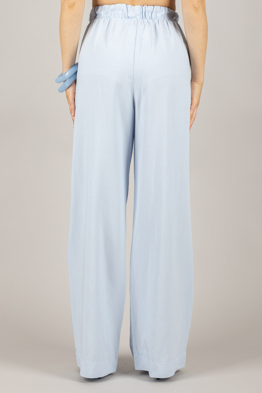 DIXIE - P845W213 - PANTALONE A PALAZZO CON COULISSE