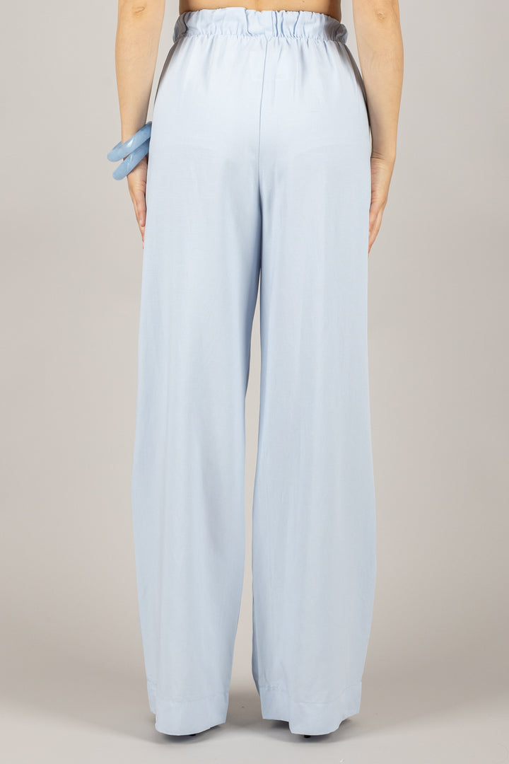 DIXIE - P845W213 - PANTALONE A PALAZZO CON COULISSE