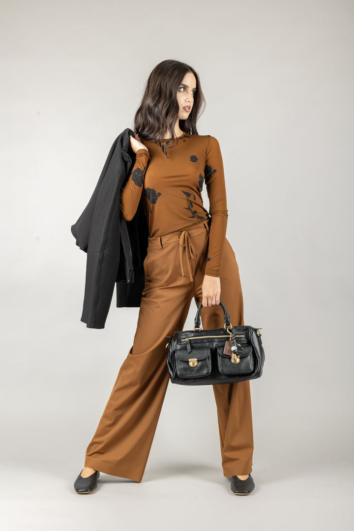 MM MaxMara - 2526946037600 - BLUSA STAMPATA EFFETTO
