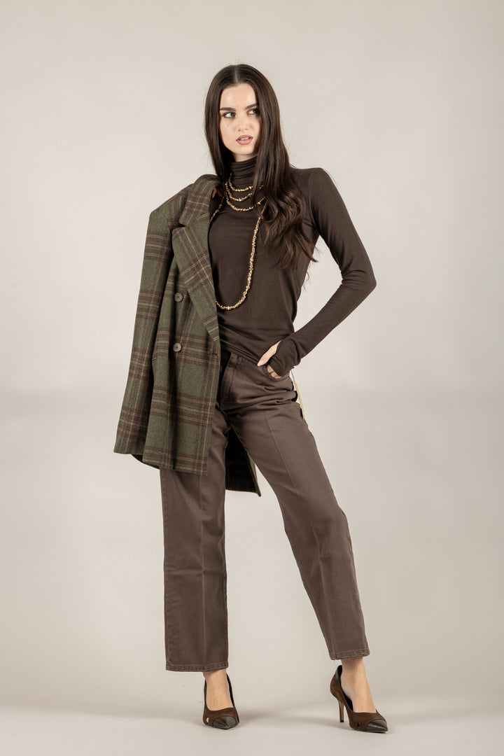 VICOLO - UF0201 - MAGLIA BASIC COLLO ALTO