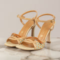 DIVINE FOLLIE - 1086 - SANDALO FANTASIA CON CINTURINO NAPL NATUR BEIGE