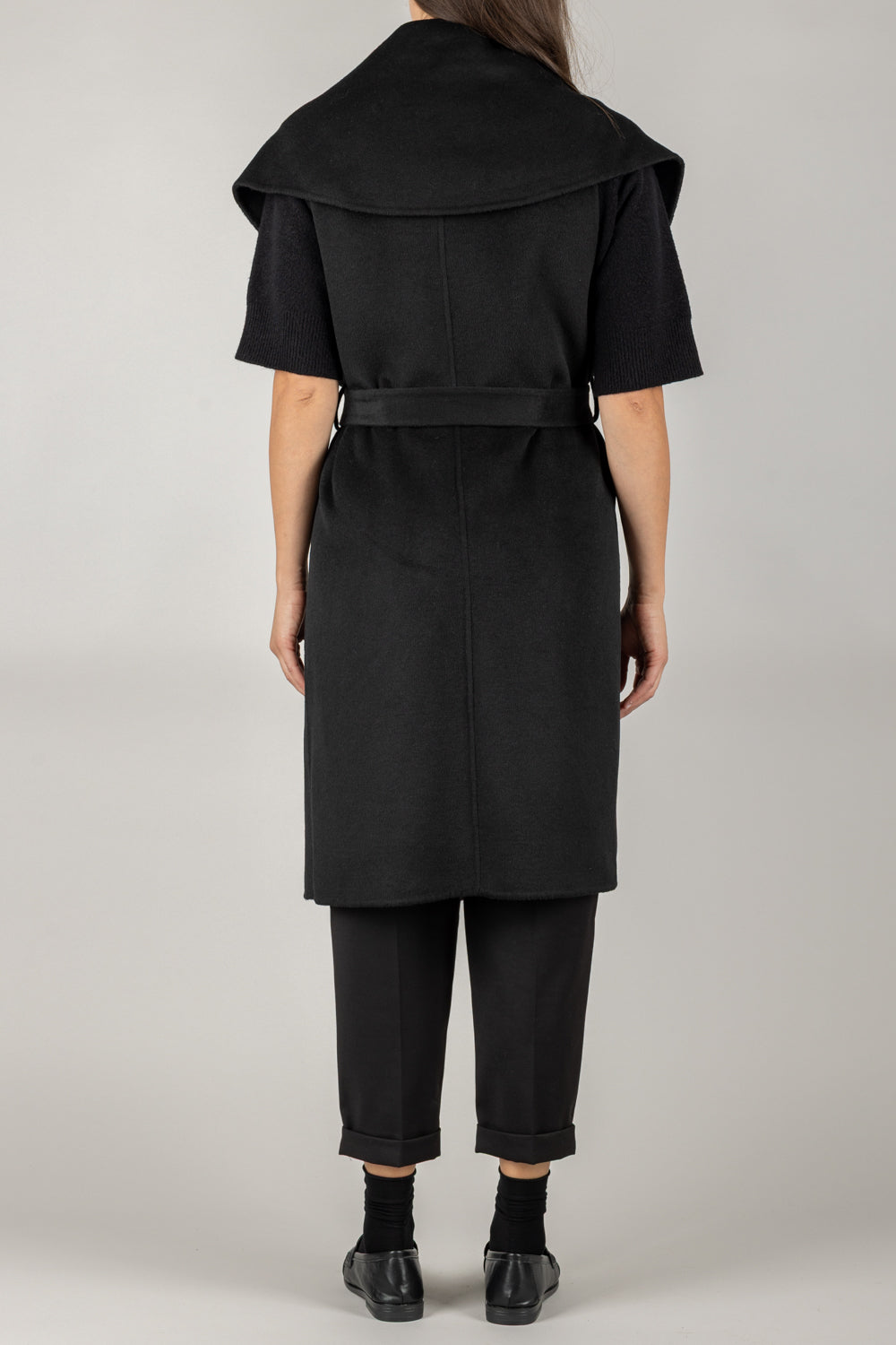 VICOLO - TF0056 - CAPPOTTO SMANICATO CON CINTA