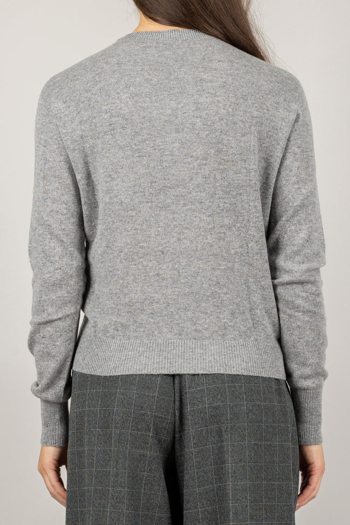 TENSIONE IN - WL104AI25 - MAGLIA GIROCOLLO MANICHE LUNGHE