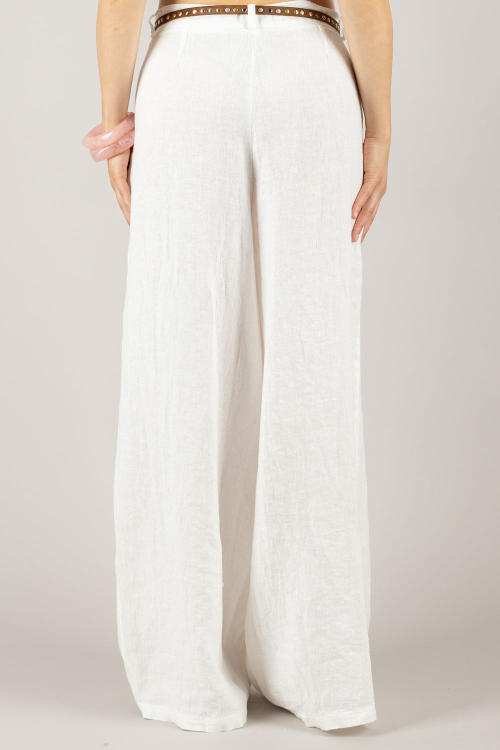 TENSIONE IN - S25PE21 - PANTALONE CON CINTA