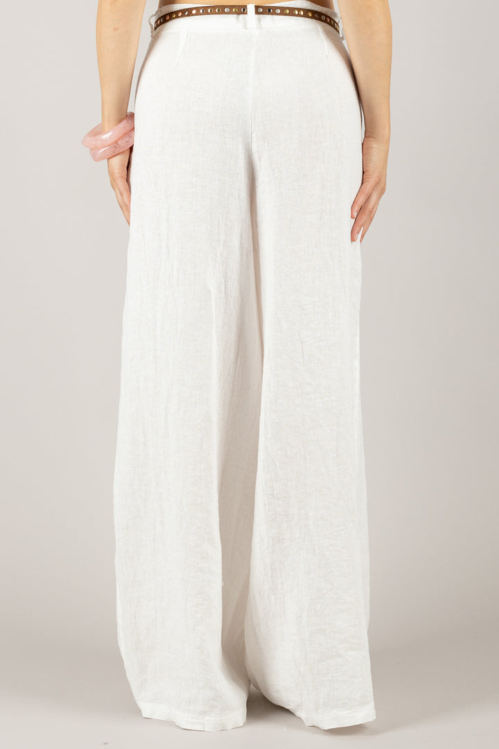 TENSIONE IN - S25PE21 - PANTALONE CON CINTA