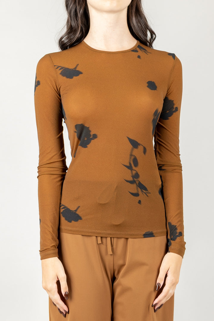 MM MaxMara - 2526946037600 - BLUSA STAMPATA EFFETTO
