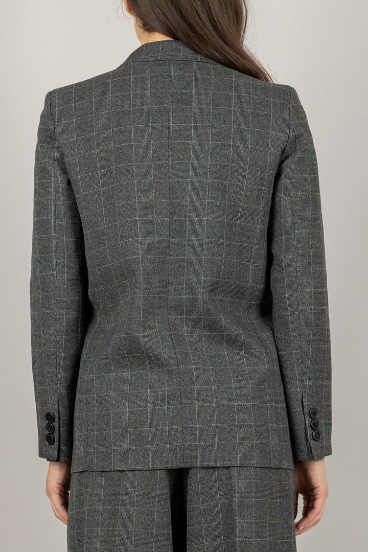 VICOLO - TF1741 - GIACCA DOPPIO PETTO MINI CHECK