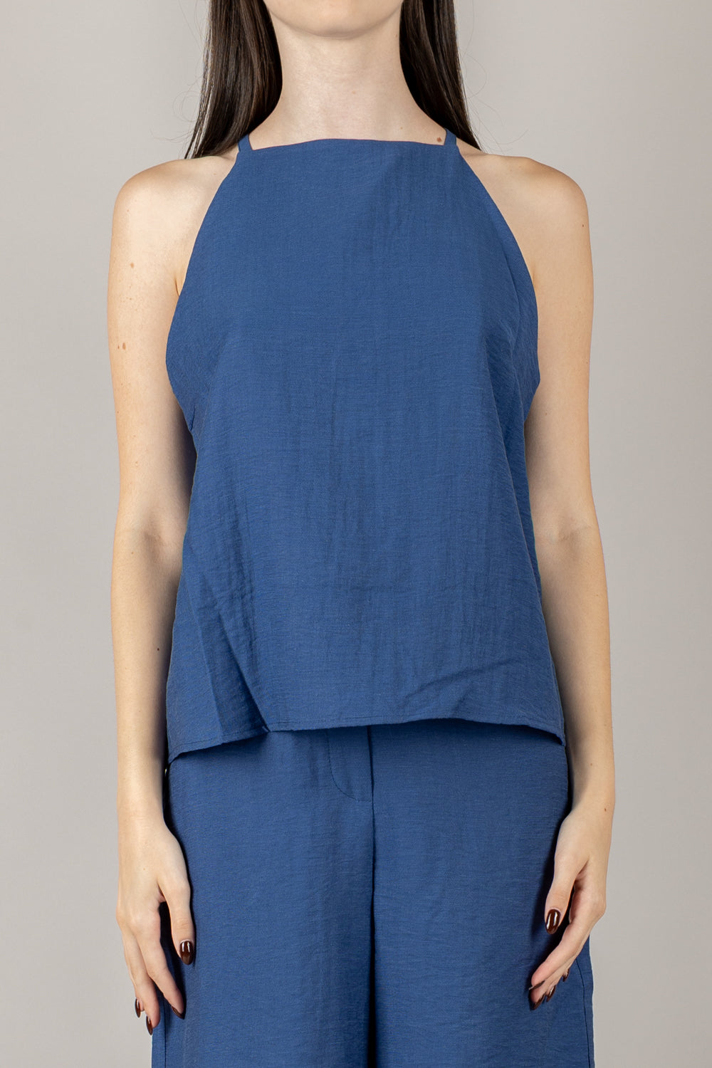 TENSIONE IN - 25T7902 - TOP SCOLLO AMERICANA